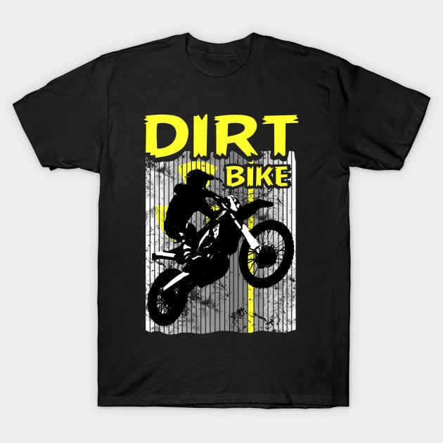 Cool Dirt Bike Rider, Dirt Bike Gift Idea, Dirt Bike T-Shirt by Jakavonis